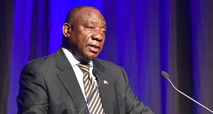 South African President Cyril Ramaphosa